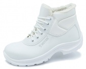 0411/1М Ботинки утепленные искусственным мехом с металлическим внутренним защитным носком